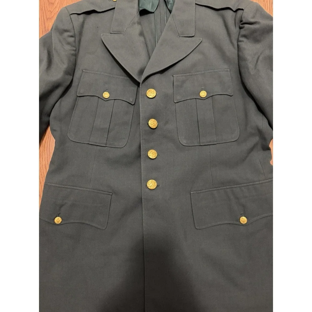 US Army Class A Dress Coat AG-44 100% Wool Serge Military Uniform